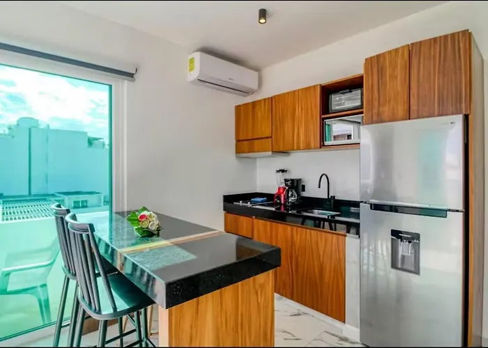 Apartamento 30 Off, 2 Level Apartment, Jacuzzi & Rooftop Pool Playa del Carmen