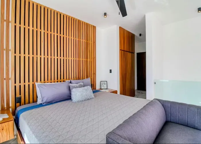 30 Off, 2 Level Apartment, Jacuzzi & Rooftop Pool Playa del Carmen
